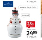 Deko-Schneemann Spieluhr „Nostalgic Melody“ von Villeroy & Boch im aktuellen XXXLutz Möbelhäuser Prospekt für 24,99 €