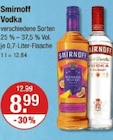 Vodka von Smirnoff im aktuellen V-Markt Prospekt für 8,99 €