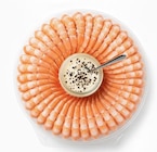 Queues de crevettes ASC décortiquées - Deluxe en promo chez Lidl Le Havre à 3,14 €