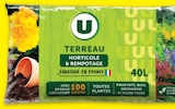Terreau horticole et rempotage - U en promo chez Super U Nancy à 11,38 €