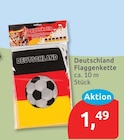 Deutschland Flaggenkette für 1,49 € bei budni im Angebot Deutschland Flaggenkette im aktuellen budni Prospekt