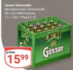 Naturradler Angebote von Gösser bei GLOBUS Siegen für 15,99 €