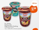 Grütze oder High Protein Pudding von Dr. Oetker im aktuellen tegut Prospekt für 1,99 €