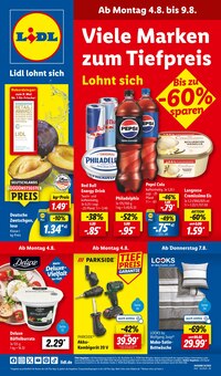 Aktueller Lidl Prospekt "LIDL LOHNT SICH" Seite 1 von 62 Seiten