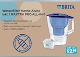 Wasserfilter-Kanne Aluna inkl. 1 MAXTRA PRO ALL-IN-1 Angebote von BRITA bei V-Markt Kempten für 12,99 €