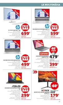 Promo Ordinateur Portable dans le catalogue Hyper U du moment à la page 11