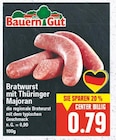 Bratwurst mit Thüringer Majoran von Bauern Gut im aktuellen E center Prospekt