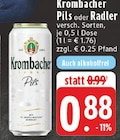 Aktuelles Pils Angebot bei E center in Marl ab 0,88 €