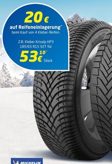 Euromaster Augsburg - Reifen Krisalp HP3 Reifen Krisalp HP3 Angebot bei Euromaster Augsburg im Prospekt "HÖCHSTLEISTUNGEN AUCH BEI TIEFEN TEMPERATUREN."