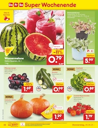 Netto Marken-Discount Wassermelone im Prospekt Netto Marken-Discount Wassermelone im Prospekt