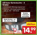 LED Solar Gartenleuchte im Angebot bei Netto Marken-Discount in Buchholz LED Solar Gartenleuchte Angebote bei Netto Marken-Discount Buchholz für 14,99 €