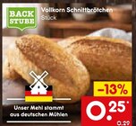 Aktuelles Vollkorn Schnittbrötchen Angebot bei Netto Marken-Discount in Mannheim ab 0,25 €