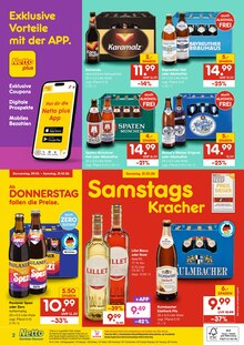 Bier im aktuellen Netto Marken-Discount Prospekt (Amberg) Bier im Netto Marken-Discount Prospekt "DER ORT, AN DEM DU IMMER AUSGEZEICHNETE PREISE FINDEST." mit 2 Seiten (Amberg)
