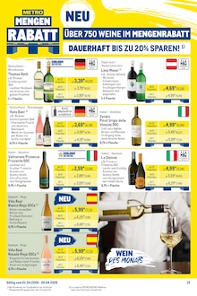 Wein im METRO Prospekt "Monatsmix April" mit 24 Seiten (Duisburg)