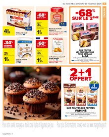 Promotion Huile d'olive bio dans le prospectus Carrefour Market, valable du 18/11/2025 au 30/11/2025 Promo Huile d'olive bio dans le catalogue Carrefour Market du moment à la page 7