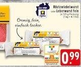 Röstzwiebelwurst im Angebot bei EDEKA in Krefeld Röstzwiebelwurst Angebote von Rasting bei EDEKA Krefeld für 0,99 €