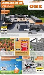 Baumarkt Prospekt von OBI Büren OBI Prospekt: "GENIESSEN SIE DIE GARTENZEIT", 16 Seiten, 10.05.2025 - 17.05.2025