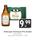 Bitburger Premium Pils Stubbi im Angebot bei Hieber in Lörrach Bitburger Premium Pils Stubbi Angebote von Bitburger bei Hieber Lörrach für 9,99 €