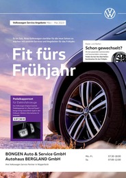 Volkswagen Prospekt "Fahrtrichtung Frühling" für Wipperfürth, 1 Seite, 01.03.2023 - 31.05.2023 Volkswagen Prospekt "Fahrtrichtung Frühling" für Wipperfürth, 1 Seite, 01.03.2023 - 31.05.2023