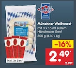 Münchner Weißwurst im Angebot bei Netto Marken-Discount in Gera Münchner Weißwurst Angebote von Wolf bei Netto Marken-Discount Gera für 2,49 €