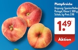 ALDI SÜD Fußgönheim - Plattpfirsiche Angebot im Prospekt Plattpfirsiche bei ALDI SÜD im Fußgönheim Prospekt für 1,49 €