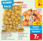 Speisekartoffeln oder Zwiebeln bei Netto Marken-Discount im Prospekt "" für 7,00 €