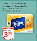 Aktuelle Taschentücher Angebote bei GLOBUS in Oberhausen Aktuelles Taschentücher Soft & Sensitive Angebot bei GLOBUS in Oberhausen ab 3,79 €