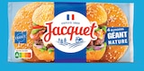 Pain Burger Géant X4 Nature - Jacquet à 0,43 € dans le catalogue Intermarché Super