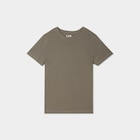 T-shirt en coton manches courtes vert kaki garçon en promo chez La Halle T-shirt en coton manches courtes vert kaki garçon dans le catalogue La Halle