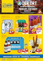 Netto Marken-Discount Discounter Prospekt der aktuellen Woche mit 6 Seiten, gültig von 05.10.2026 bis 10.10.2026, in Groß-Umstadt und Umgebung Aktueller Netto Marken-Discount Discounter Prospekt in Groß-Umstadt und Umgebung, "DER ORT, AN DEM DU IMMER AUSGEZEICHNETE PREISE FINDEST." mit 6 Seiten, 05.10.2026 - 10.10.2026