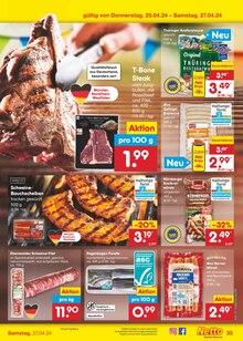 Steak im Netto Marken-Discount Prospekt "Aktuelle Angebote" mit 51 Seiten (Dortmund)