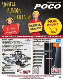 POCO Prospekt für Neunkirchen mit 12 Seiten POCO Prospekt für Neunkirchen: "Unsere Kunden-Lieblinge!", 12 Seiten, 23.09.2022 - 09.10.2022
