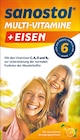 Saft Multi-Vitamine + Eisen Angebote von Sanostol bei Rossmann Frankfurt für 6,40 €