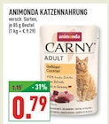 ANIMONDA KATZENNAHRUNG Angebote von animonda bei Marktkauf Mülheim für 0,79 €