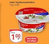 Mozzarella Minis im Angebot bei GLOBUS in Siegen Mozzarella Minis Angebote von Jeden Tag bei GLOBUS Siegen für 1,00 €