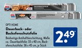 Dauerback- oder Backofenschutzfolie im Angebot bei ALDI SÜD in Nürnberg Dauerback- oder Backofenschutzfolie Angebote von OPTI HOME bei ALDI SÜD Nürnberg für 2,49 €