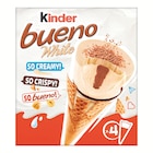 Cônes glacés - Kinder Bueno - Supermarchés Match à Tourcoing Cônes glacés - Kinder Bueno en promo chez Supermarchés Match Tourcoing à 5,98 €