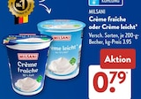 Crème fraîche im ALDI SÜD Prospekt Crème fraîche von Milsani im aktuellen ALDI SÜD Prospekt für 0,79 €