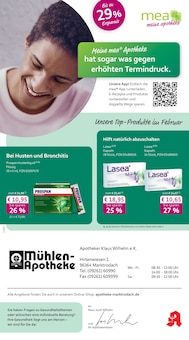 mea - meine apotheke Prospekt Unsere Februar-Angebote mit 4 Seiten