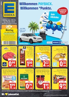 Pizza im EDEKA Prospekt "Top Angebote" mit 23 Seiten (Lübeck)