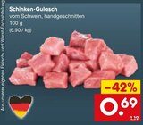 Schinken-Gulasch im Angebot bei Netto Marken-Discount in Straubing Schinken-Gulasch Angebote bei Netto Marken-Discount Straubing für 0,69 €