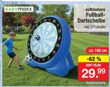 Aufblasbare Fußball-Dartscheibe Angebote von EASYmaxx bei Zimmermann Magdeburg für 29,99 €