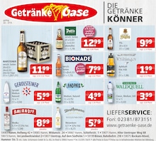 Getränke Oase Prospekt für Hamm mit 1 Seite Getränke Oase Prospekt für Hamm: "Aktuelle Angebote", 1 Seite, 22.09.2025 - 27.09.2025
