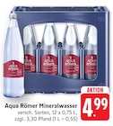 Mineralwasser bei EDEKA im Prospekt "" für 4,99 €