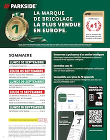 Prospectus Lidl en cours, "Parkside", page 2 sur 32