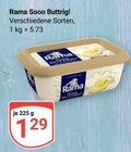 Sooo Buttrig! im Angebot bei GLOBUS in Altenburg Sooo Buttrig! Angebote von Rama bei GLOBUS Altenburg für 1,29 €