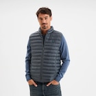 Promo Doudoune sans manches légère déperlante vert foncé homme à 25,99 € dans le catalogue La Halle à Nice