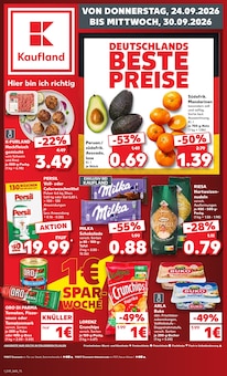 Aktueller Kaufland Prospekt "Hier bin ich richtig" Aktueller Kaufland Prospekt