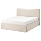 Aktuelle Bett Angebote bei IKEA in Aachen Aktuelles Bettgestell, gepolstert Vissle beige 160x200 cm Angebot bei IKEA in Aachen ab 199,20 €