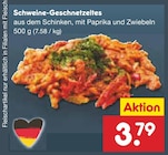 Aktuelles Schweine-Geschnetzeltes Angebot bei Netto Marken-Discount in Würzburg ab 3,79 €
